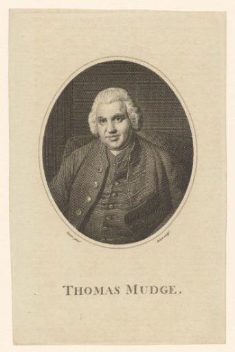 Portrait of Thomas Mudge