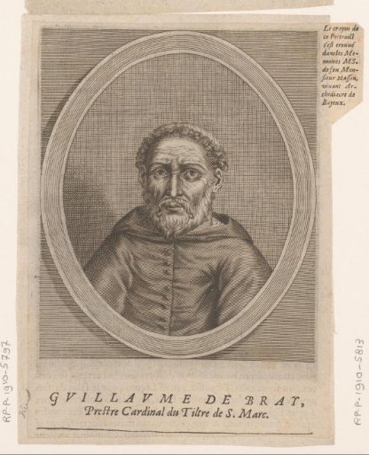 Portrait of Guillaume de Bray