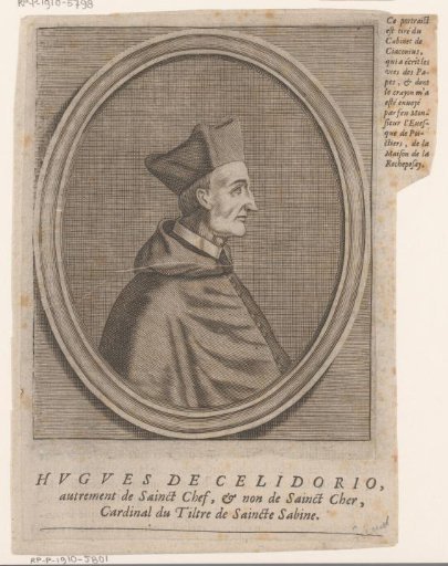 Portrait of Hugo van Saint-Cher