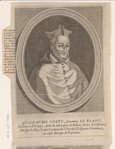 Portrait of Guillaume de Court Novel