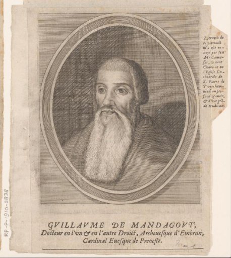 Portrait of Guillaume de Mandagout