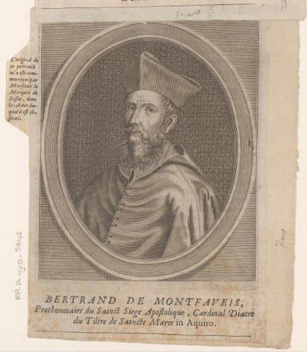 Portrait of Bertrand de Montfavès