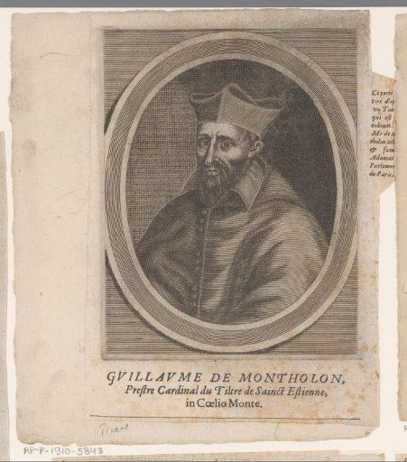 Portrait of Guillaume de Montholon