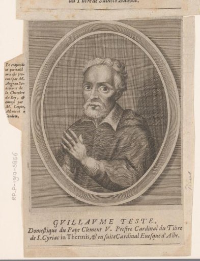 Portrait of Guillaume Testa
