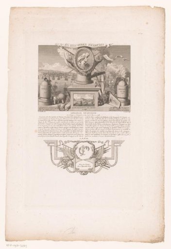 Allegorical portrait of Abraham Duquesne