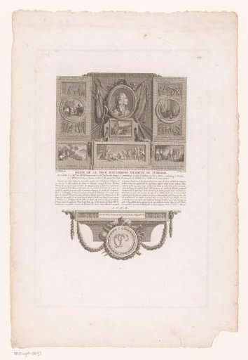 Allegorical portrait of Henri de La Tour d'Auvergne