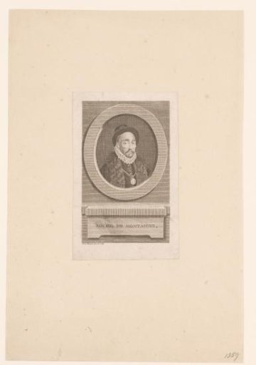 Portrait of Michel Eyquem de Montaigne