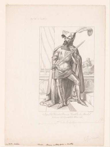 Portrait of Jacques I de Bourbon-La Marche