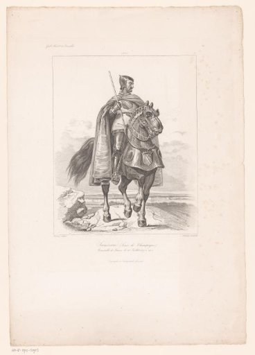 Portrait of Louis de Sancerre