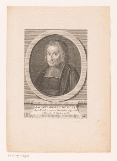 Portrait of Jacques Joseph Duguet