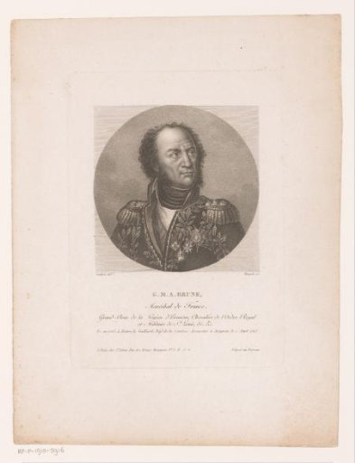 Portrait of Guillaume-Marie-Anne Brune