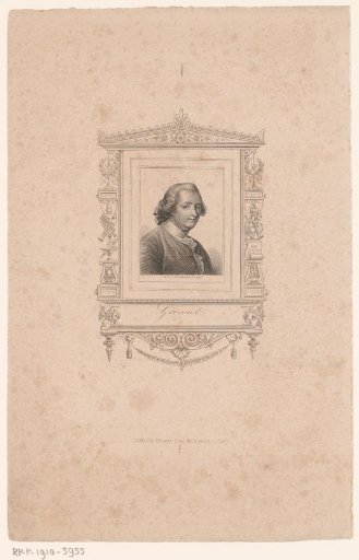 Portrait of Jean-Baptiste Gresset