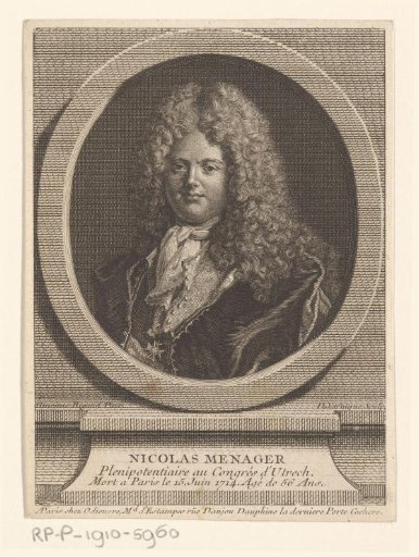 Portrait of Nicolas Mesnager