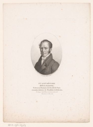 Portrait of Pierre Augustin Béclard