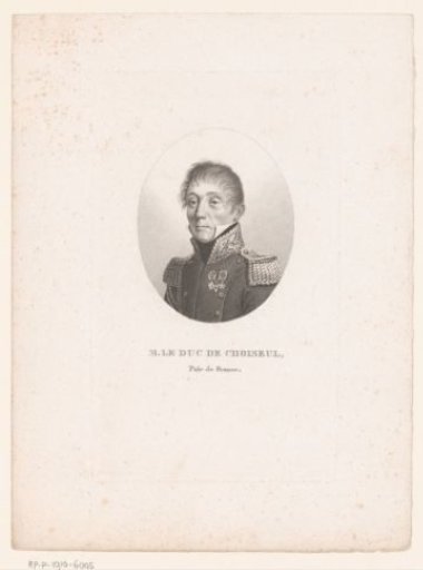 Portrait of Charles-Félix de Choiseul-Praslin