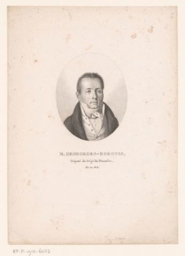 Portrait of François-Marie Borgnis-Desbordes
