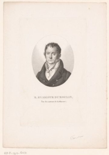 Portrait of Evariste Dumoulin