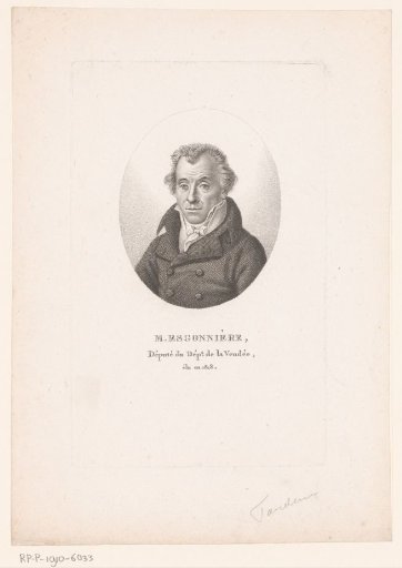 Portrait of Philippe-René Esgonnière du Thibeuf