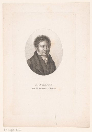 Portrait of Charles-Guillaume Étienne