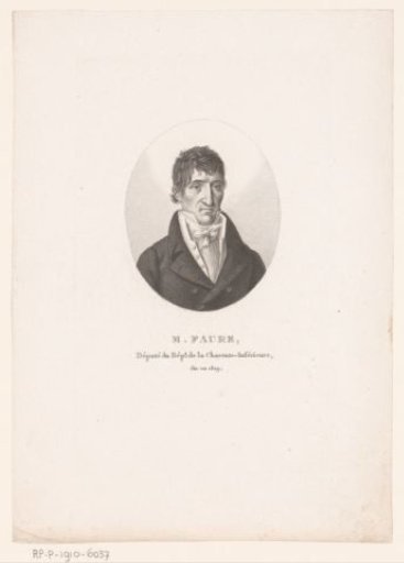 Portrait of Mathieu Faure
