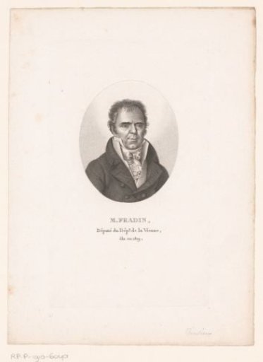 Portrait of Charles Pierre Fradin