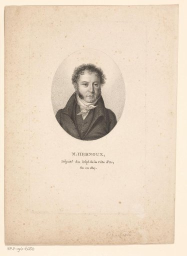 Portrait of Etienne Nicolas Philibert Hernoux