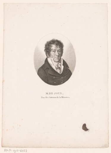 Portrait of Victor-Joseph Étienne de Jouy