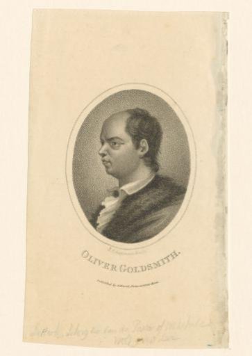 Portrait of Oliver Goldsmith
