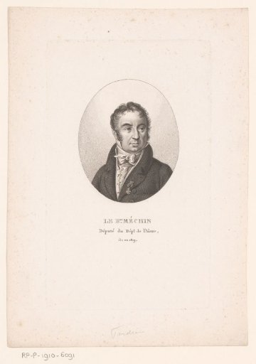 Portrait of Alexandre Edme Méchin