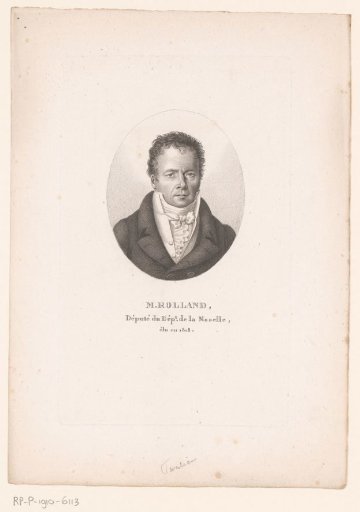 Portrait of Jean-Baptiste Dominique Rolland