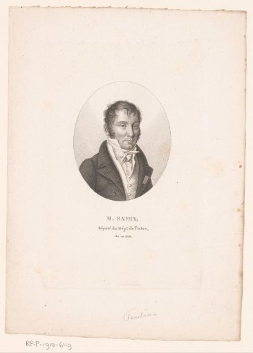 Portrait of Louis-Charles Sapey