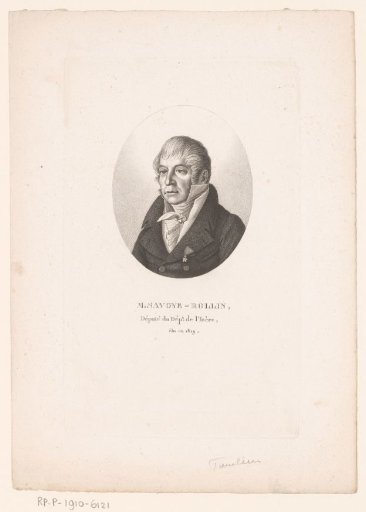Portrait of Jacques-Fortunat Savoye-Rollin
