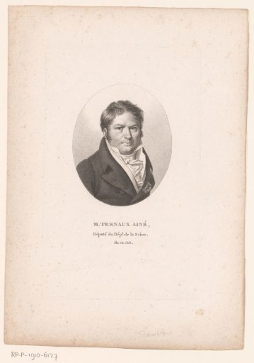 Portrait of Guillaume Louis Ternaux