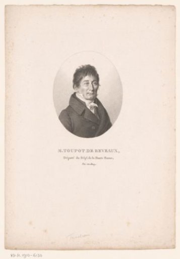 Portrait of Henri Simon Toupot de Béveaux