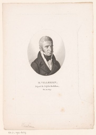Portrait of Bertrand Villemain