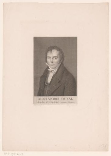 Portrait of Alexandre Duval