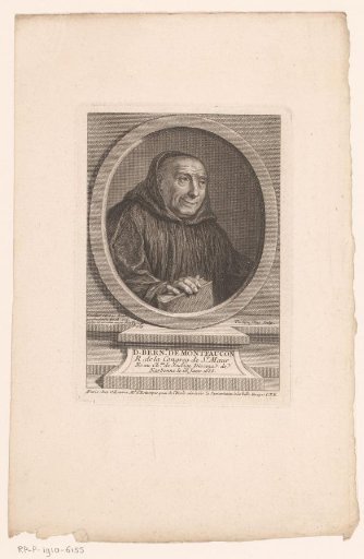 Portrait of Bernard de Montfaucon