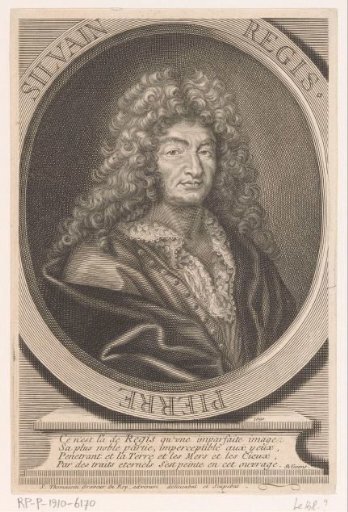 Portrait of Pierre-Silvain Régis in profile on a medal