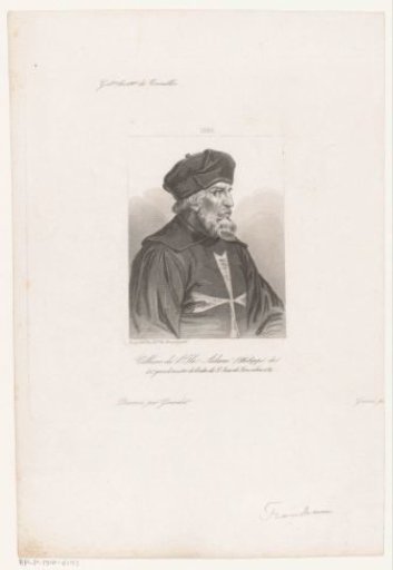 Portrait of Philippe Villiers de l'Isle Adam