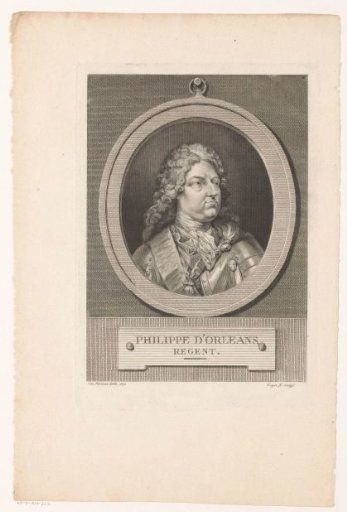Portrait of Philip II, Duke of Orléans