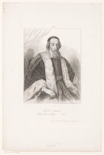Portrait of Mathieu Molé
