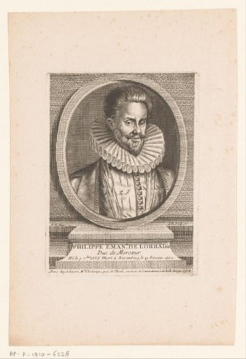 Portrait of Philippe-Emmanuel de Lorraine, Duke of Mercoeur