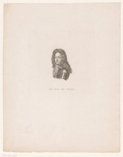 Portrait of Louis August of Bourbon