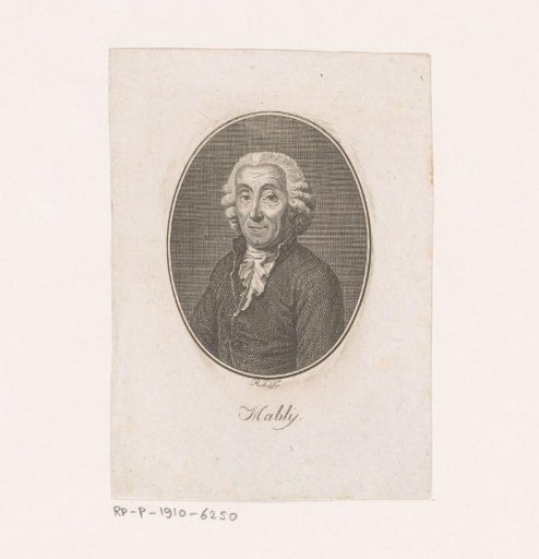 Portrait of Gabriel Bonnot de Mably