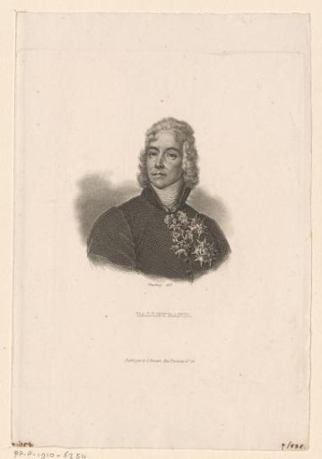 Portrait of Charles Maurice de Talleyrand-Périgord