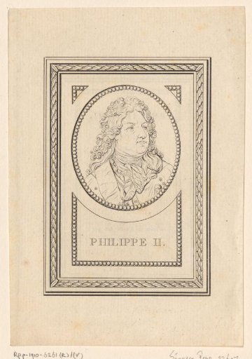 Portrait of Philip II, Duke of Orléans