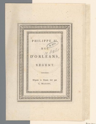 Framing with inscription