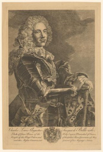 Portrait of Charles Louis Auguste Fouquet