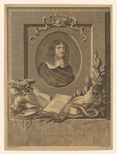 Portrait of Jean-Baptiste Colbert de Seignelay