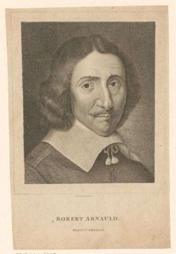 Portrait of Robert Arnauld d'Andilly